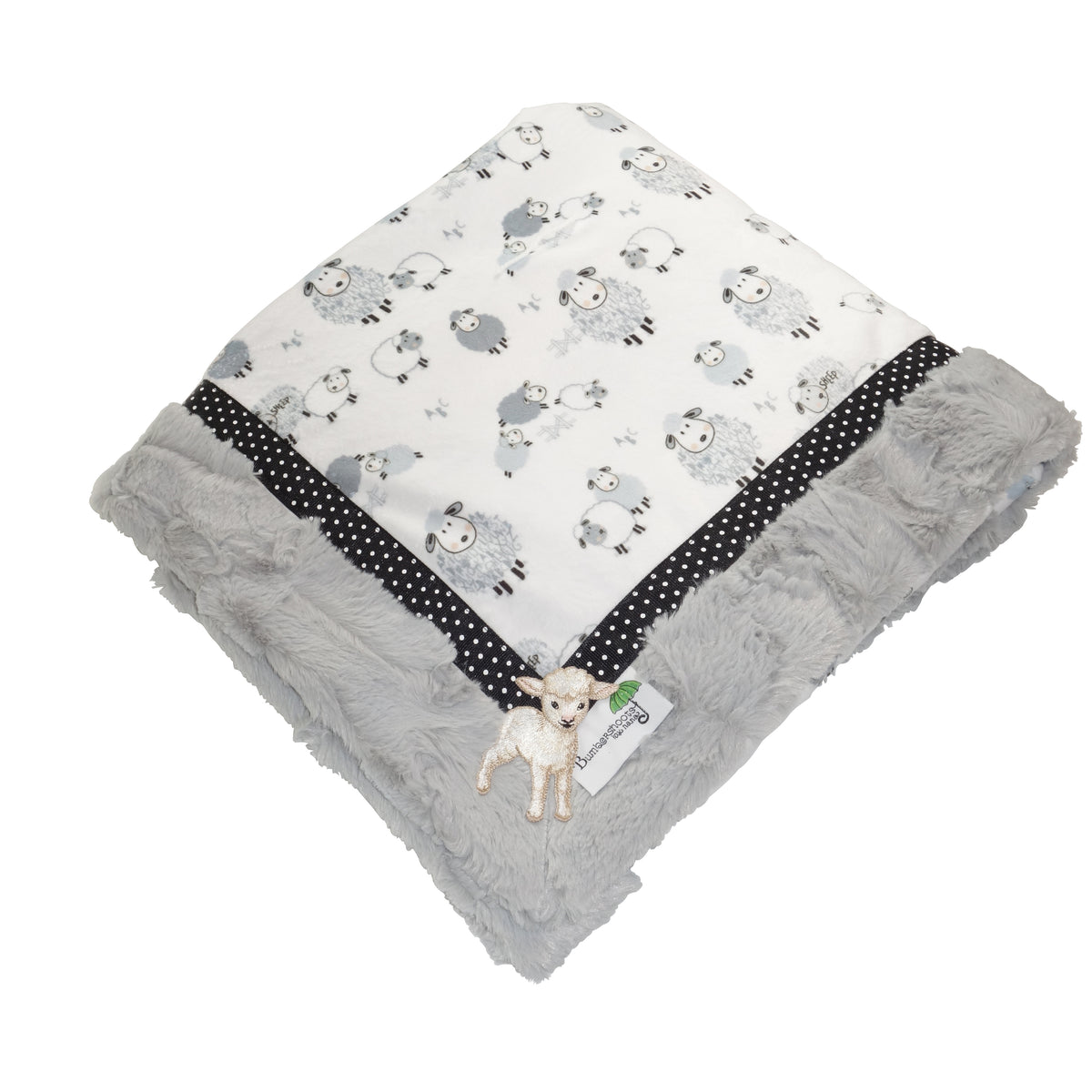 Baa Baa Black Sheep Blanket Bumbershoots by Nana