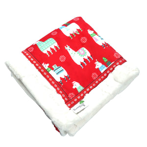 Merry-Making Llamas Blanket